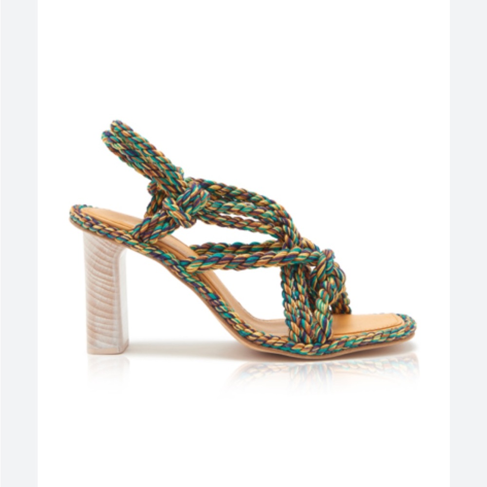 NWT Ulla Johnson Uma Twisted Rope Sandals Size 37 in Meadow